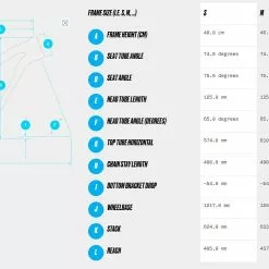 Haibike HardSeven 4 -Cinelli Winkel 45002145 geo