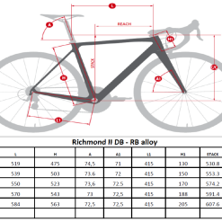 Massini Richmond II Custom Racefiets -Cinelli Winkel georichmondii